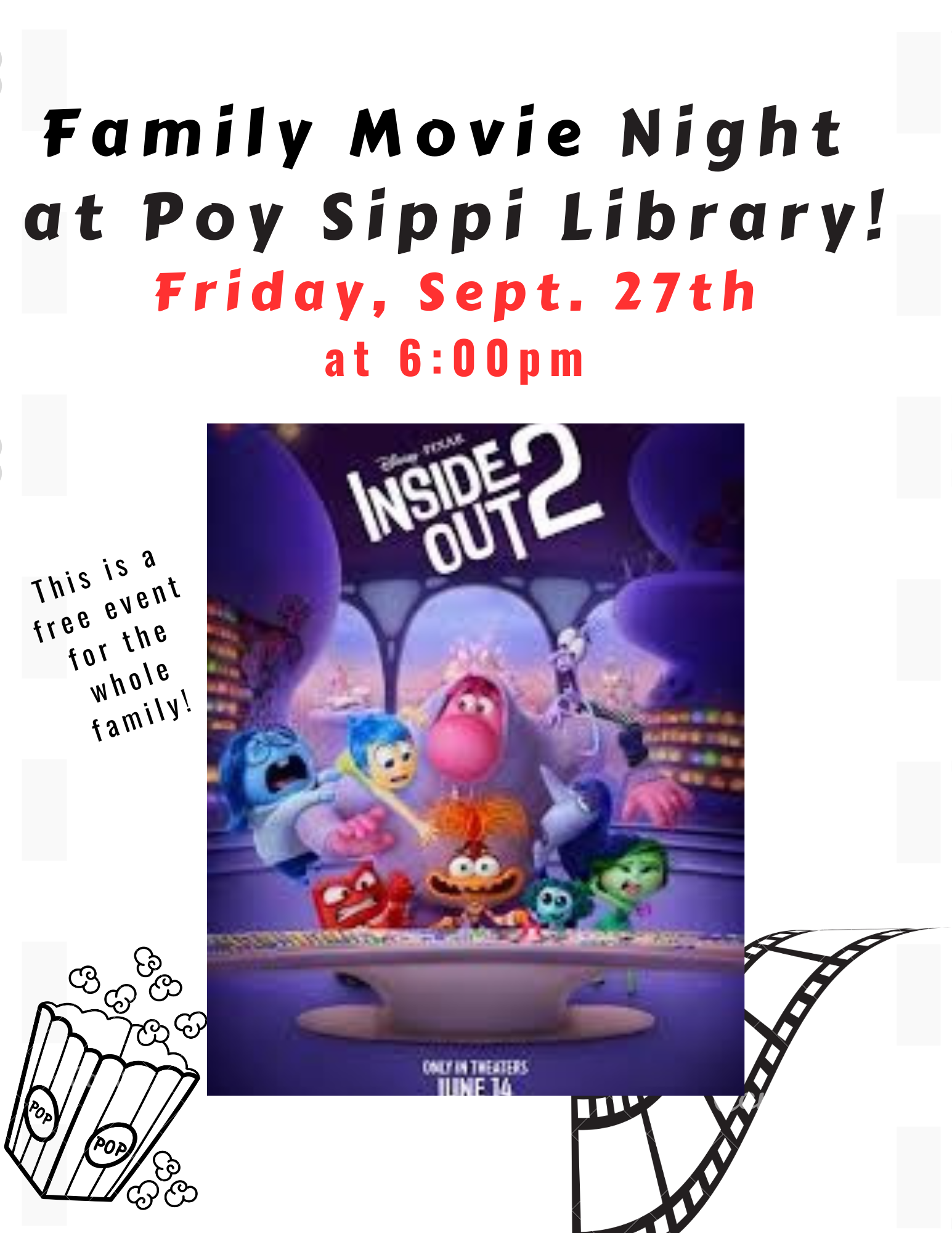 Family Movie Night - Inside Out 2